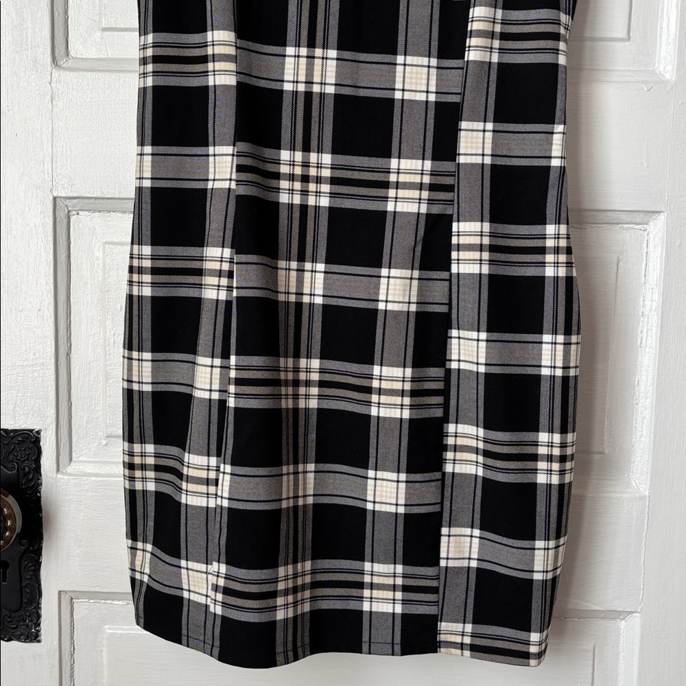 H&M PLAID MINI DRESS - Picture 4 of 8